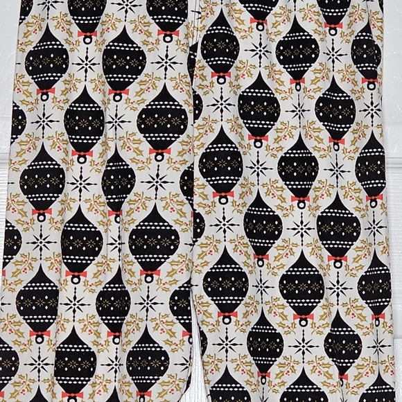 2 Pairs Christmas Leggings OSFA - Picture 6 of 16